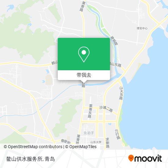 鳌山供水服务所地图