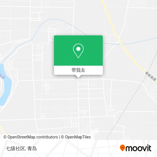 七级社区地图