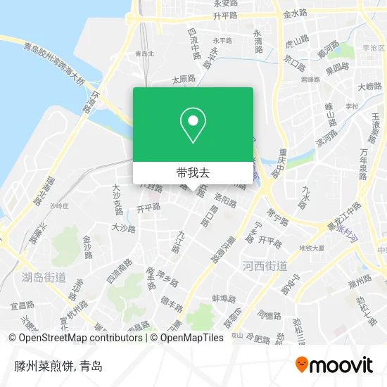 滕州菜煎饼地图