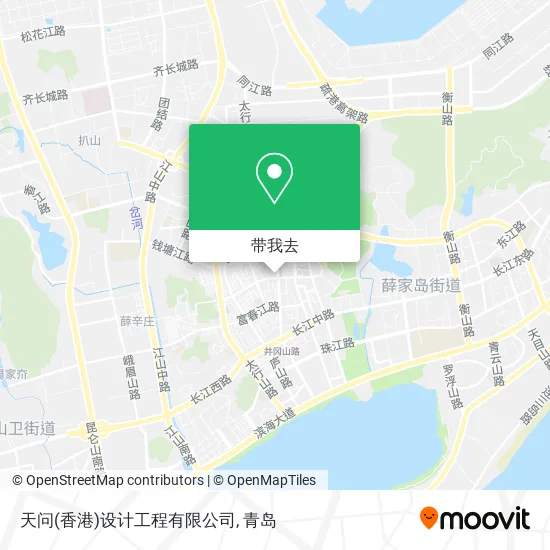天问(香港)设计工程有限公司地图