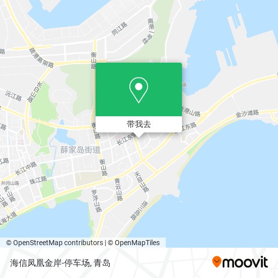海信凤凰金岸-停车场地图