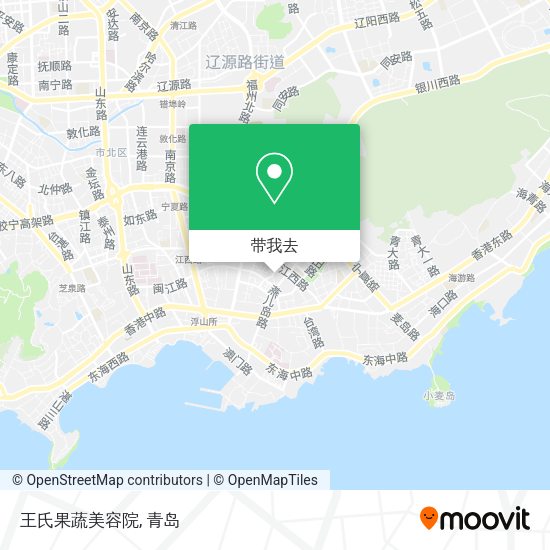 王氏果蔬美容院地图