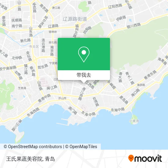 王氏果蔬美容院地图