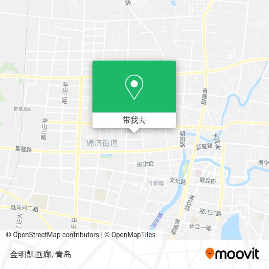 金明凯画廊地图