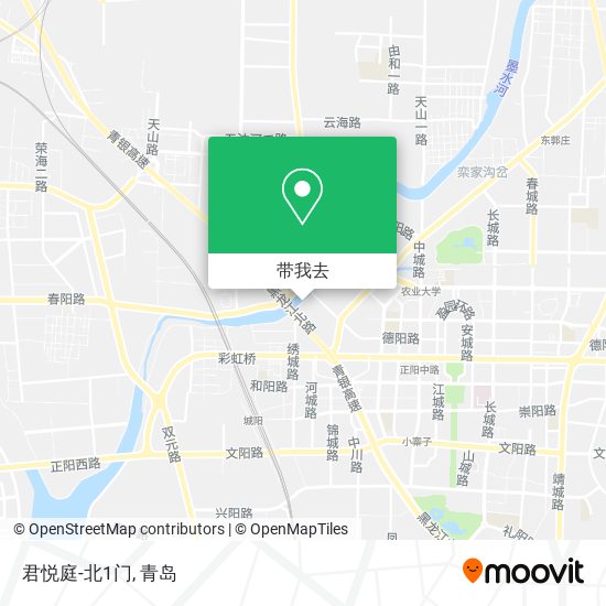 君悦庭-北1门地图