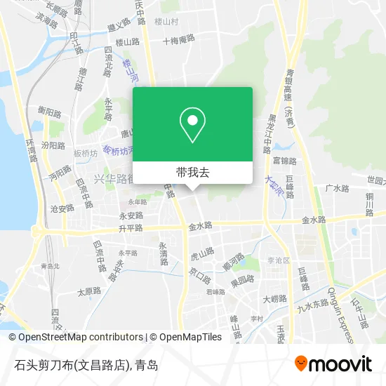 石头剪刀布(文昌路店)地图