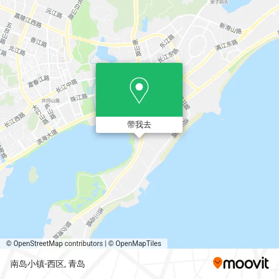 南岛小镇-西区地图