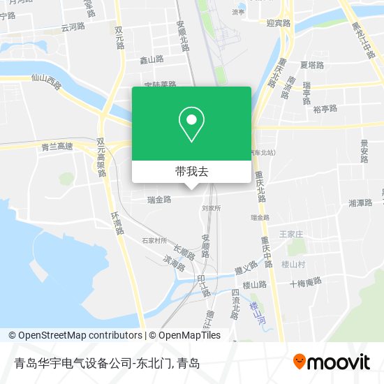 青岛华宇电气设备公司-东北门地图