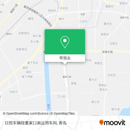 日照车辆段董家口南运用车间地图