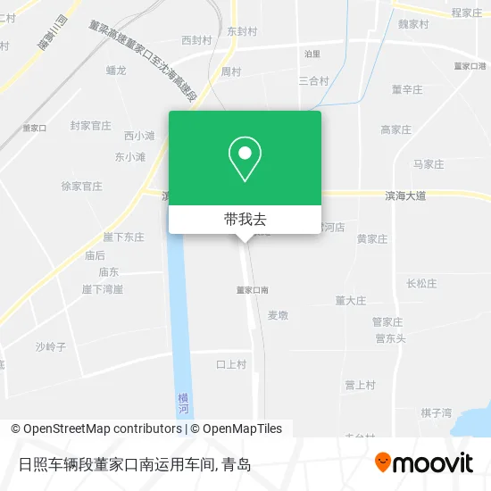 日照车辆段董家口南运用车间地图