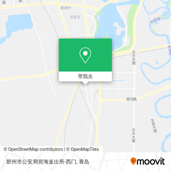 胶州市公安局营海派出所-西门地图