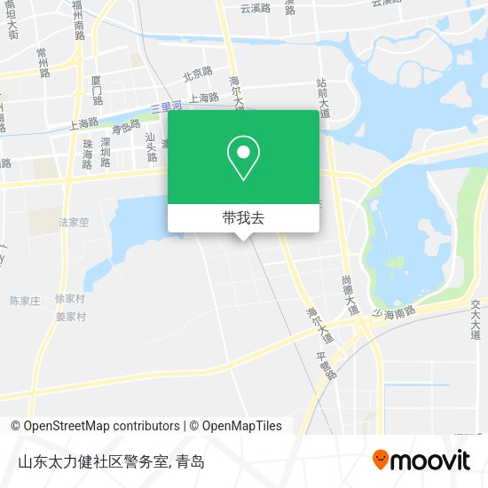山东太力健社区警务室地图