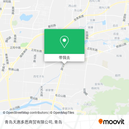 青岛天惠多恩商贸有限公司地图