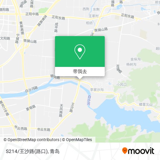 S214/王沙路(路口)地图