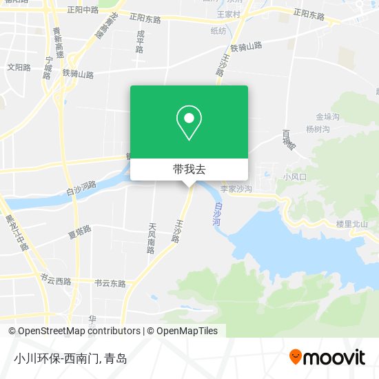 小川环保-西南门地图