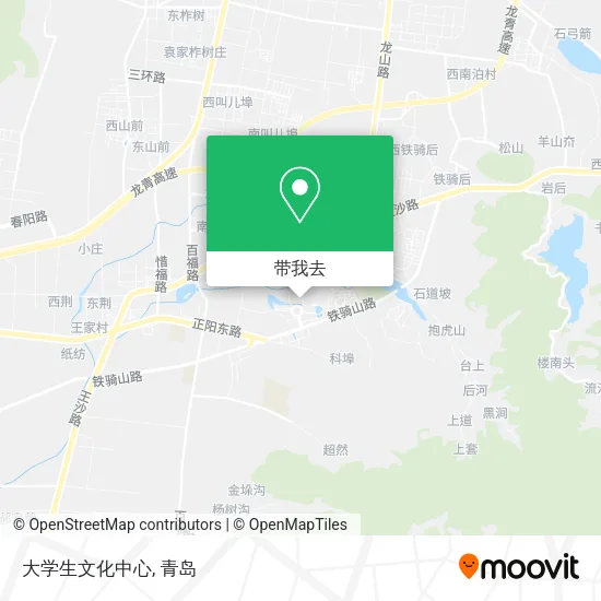 大学生文化中心地图