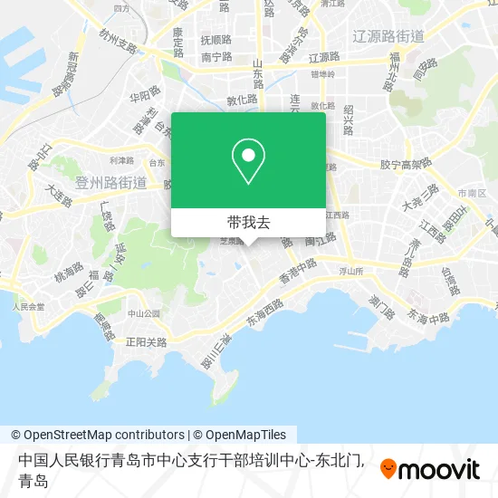 中国人民银行青岛市中心支行干部培训中心-东北门地图