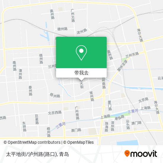 太平地街/泸州路(路口)地图