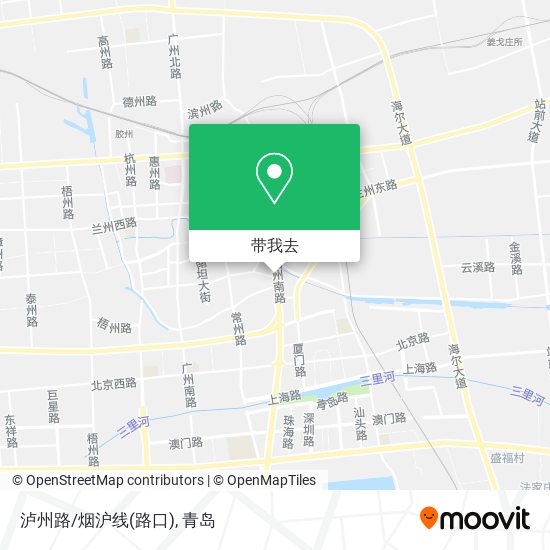 泸州路/烟沪线(路口)地图