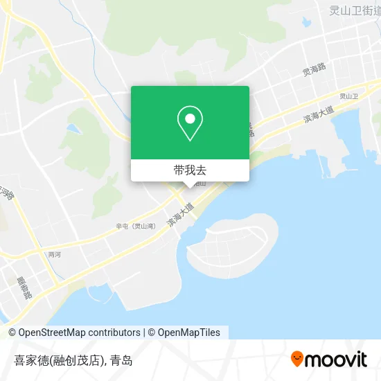 喜家德(融创茂店)地图