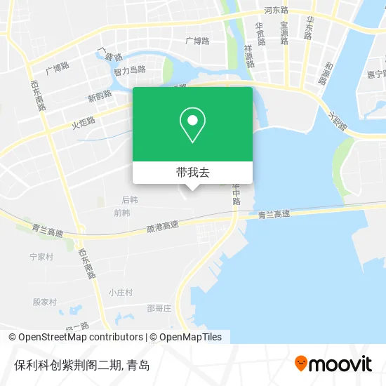 保利科创紫荆阁二期地图