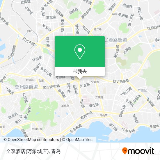 全季酒店(万象城店)地图
