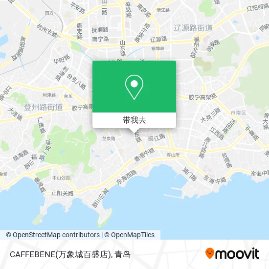 CAFFEBENE(万象城百盛店)地图