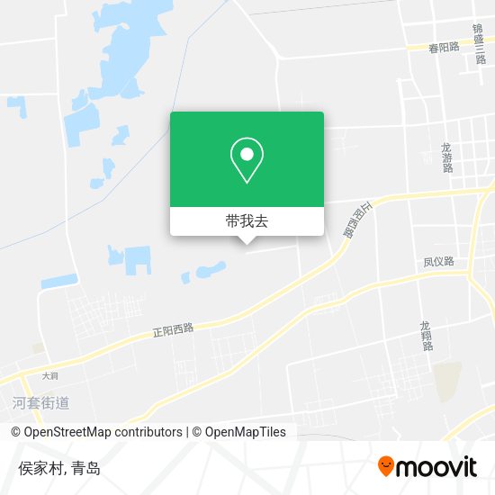 侯家村地图