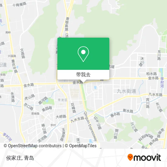 侯家庄地图