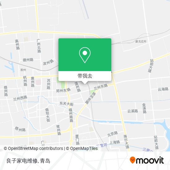 良子家电维修地图