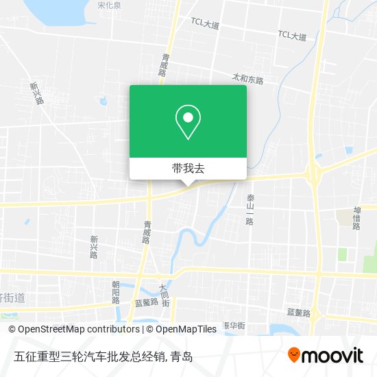 五征重型三轮汽车批发总经销地图
