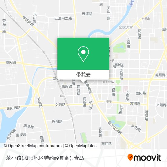 笨小孩(城阳地区特约经销商)地图
