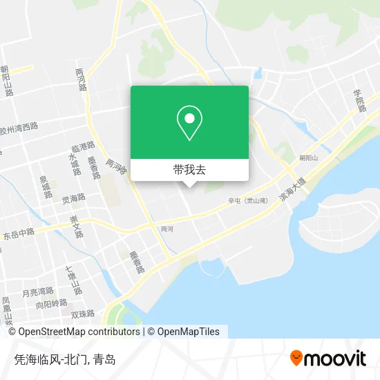 凭海临风-北门地图
