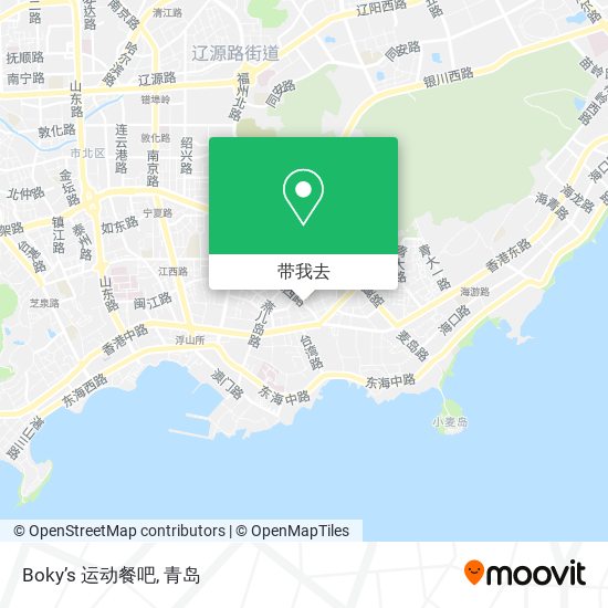 Boky’s 运动餐吧地图