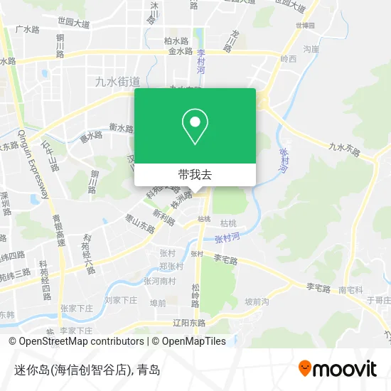 迷你岛(海信创智谷店)地图