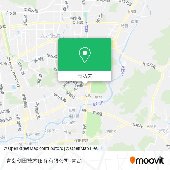 青岛创田技术服务有限公司地图