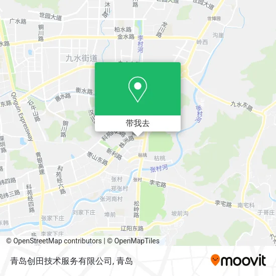 青岛创田技术服务有限公司地图