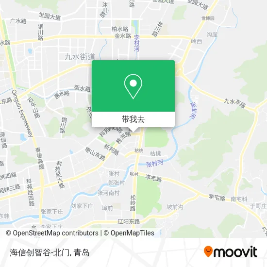 海信创智谷-北门地图