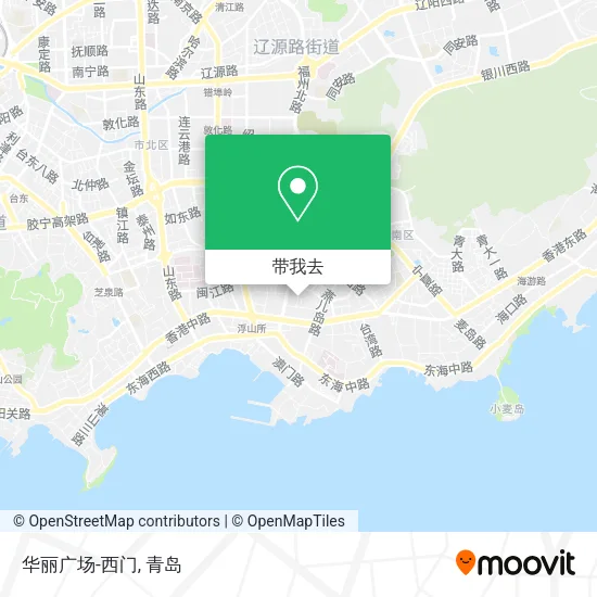 华丽广场-西门地图
