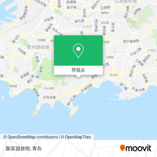 聚富园旅馆地图