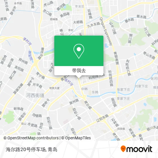 海尔路20号停车场地图