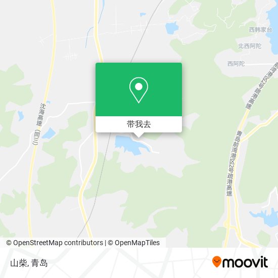 山柴地图