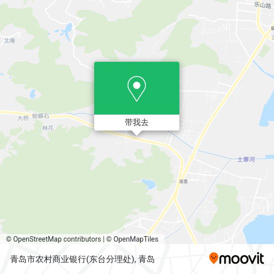 青岛市农村商业银行(东台分理处)地图