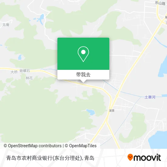 青岛市农村商业银行(东台分理处)地图