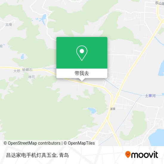 昌达家电手机灯具五金地图