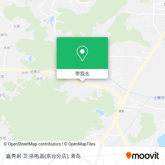 鑫秀厨·卫·浴电器(东台分店)地图