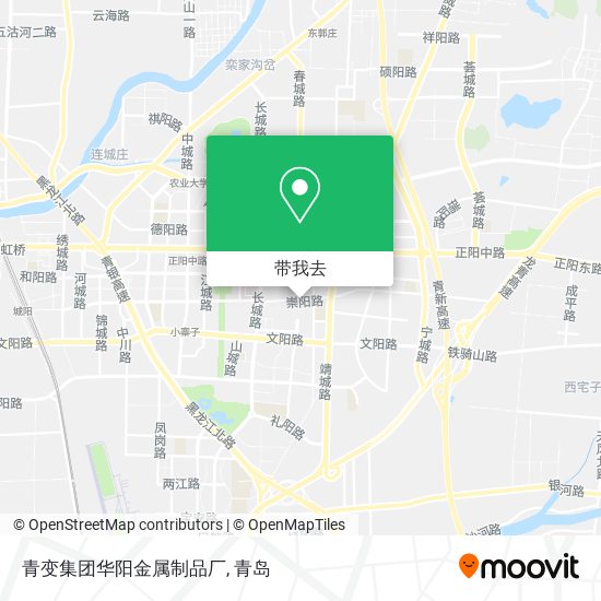 青变集团华阳金属制品厂地图