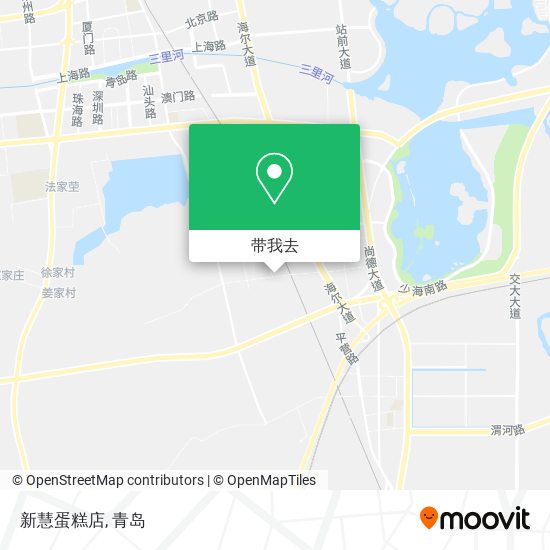 新慧蛋糕店地图
