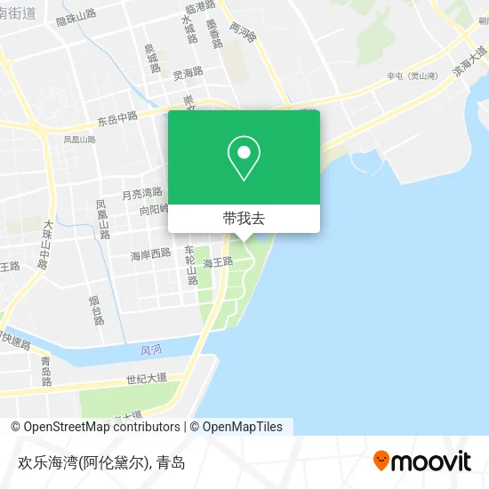 欢乐海湾(阿伦黛尔)地图