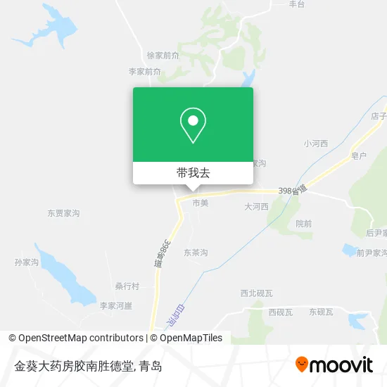 金葵大药房胶南胜德堂地图